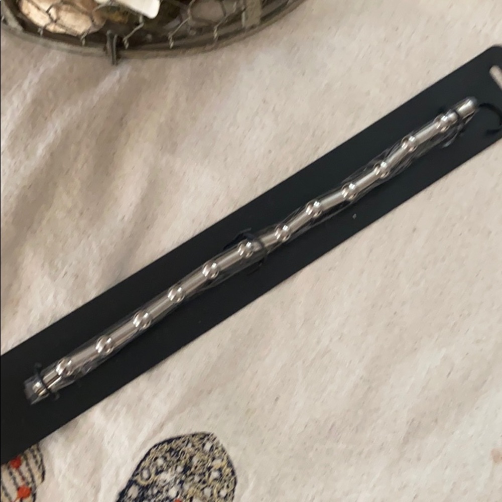 316L stainless steel beaded magnetic bracelet